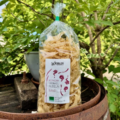 Bio Oberkulmer Rotkorn UrDinkel Bandnudeln