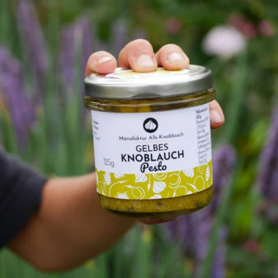 Bio Gelbes Knoblauch Pesto