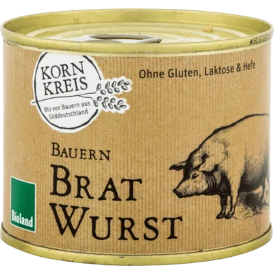 Bio Bauernbratwurst 190g