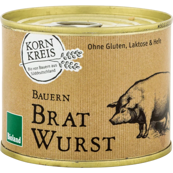 Bio Bauernbratwurst 190g