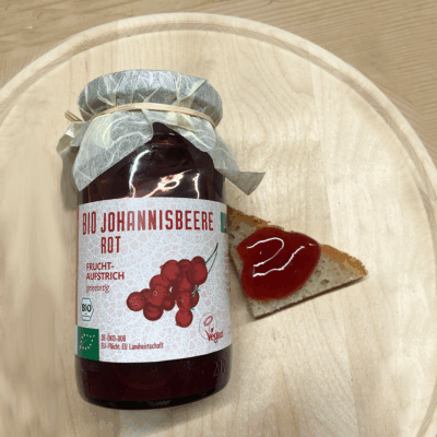 Bio Fruchtaufstrich Johannisbeere 210g