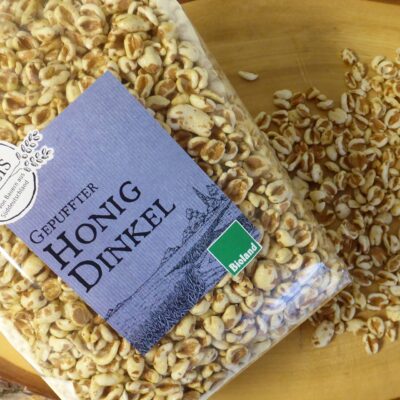 Bio Gepuffter Honig Dinkel 200 g