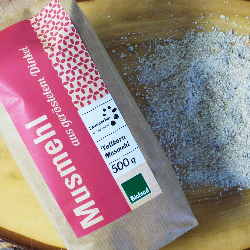 Vollkorn Musmehl-Porridge