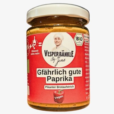 Bio G’fährliche Paprika Aufstrich