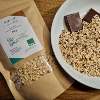 Bio nackt & schokig Müsli