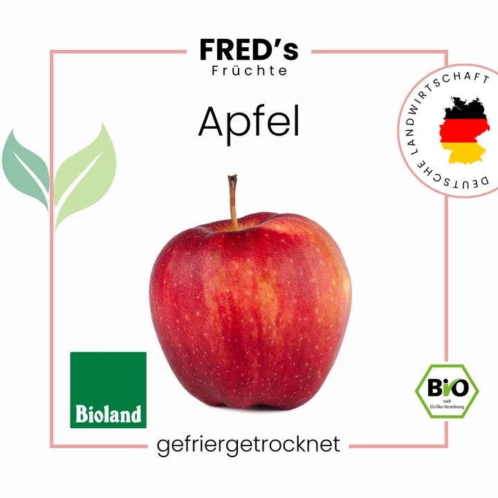 Bio FRED´s gefriergetrocknete Äpfel