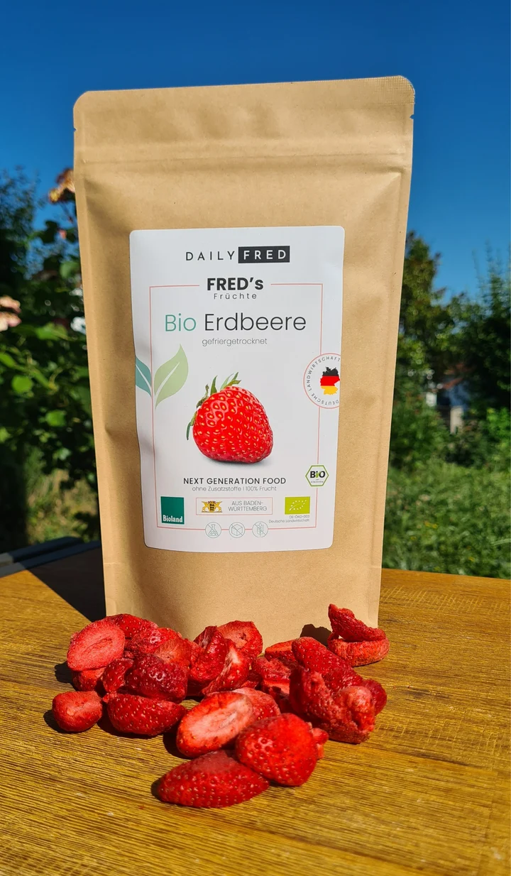 Bio FRED´s gefriergetrocknete Erdbeeren – Bild 3