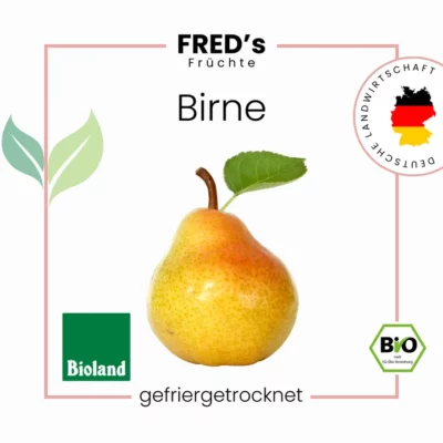 Bio FRED´s gefriergetrocknete Birnen